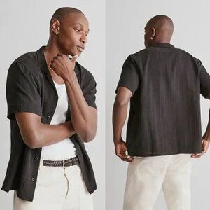 Madewell Black Casual Button Down Shirt